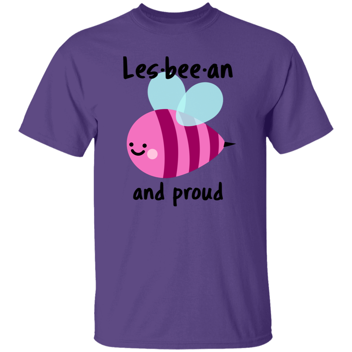 Les-bee-an and poud - Lesbian LGBTQ Pride Shirt
